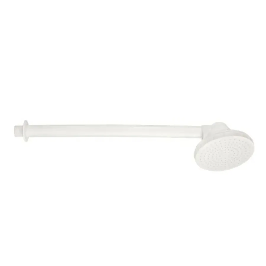 Ducha fria de PVC 7", branca