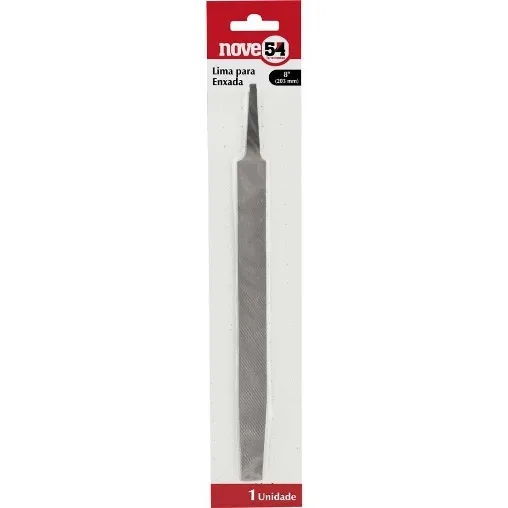 Lima chata 8" para enxada, sem cabo