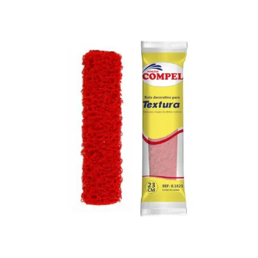 Rolo para textura 23cm, efeito grosso